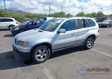 2003 BMW X5 4.4I из США, поврежденный, VIN 5UXFB33563LH39956